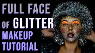 FULL FACE OF GLITTER MAKEUP!! ✨ | BROOKE ELLIS ✨