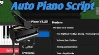 Auto Piano Script🎹 | Hydrogen - Fluxus - Delta - Arceus x - Codex Executor