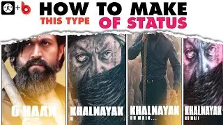 Tutorials ! Attitude Status Editing|Full screen Status|Kinemaster Tutorials|BeatScyn|Nerd Tutorials