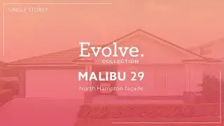 Evolve Homes - Malibu 29 [Nth Hampton Facade] @ Housing World Wongawilli