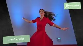 GlamBot running in the studio! Now available to rent for Red Carpet Events in the UK
