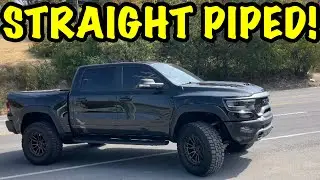We Straight Piped a 2022 RAM TRX!