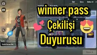 BEDAVA WİNNER PASS - PUBG MOBİL LİTE