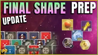 Destiny 2: The Final Shape - Bounty Prep UPDATE - Exotic Engrams - Currencies and more
