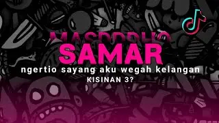 DJ SAMAR MASDDHO MENGKANE STYLE MLENUK  PRAZ SMITH REMIX