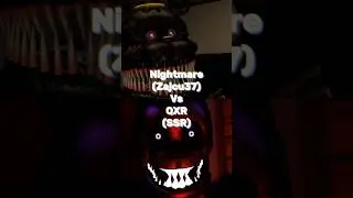 Nightmare (Zajcu37) Vs QXR (Special strike rebellion)