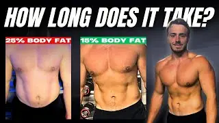 How Long To Get From 25% To 15% Body Fat?