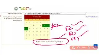 TG ICET SLOT BOOKING HYDERABAD CENTRES RANGA REDDY NOT SLOTS AVAILABLE PROBLEM NCC CAP PH