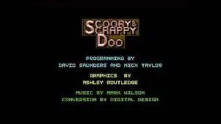 Title - Scooby Doo and Scrappy Doo (Commodore 64)