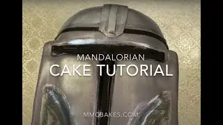 Mandalorian Cake Tutorial - MMC Bakes