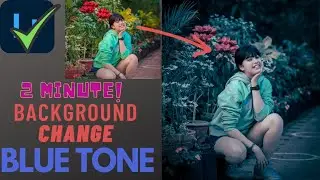 Moody Blue Effect Photo Editing In Lightroom| Lightroom editing |Lightroom Mobile tutorial