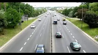 Cars passing by sound effect