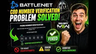 FIX Battle.net COD Phone Verification (SMS Error Solved!)