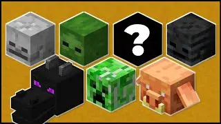 Minecraft 1.21 - All Mob Heads