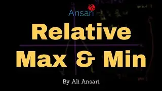 Relative Min and Max of a Graph