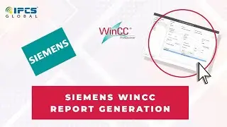 Siemens WinCC Report Generation |Siemens Tutorials |WinCC Training