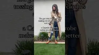 #capsulewardrobe #capsule #parisianvibes #trenchcoat
