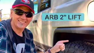 ARB 2” Lift. OLD MAN EMU NitroCharger Sport Suspension upgrade