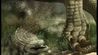 Deinosuchus vs Dunkleosteus