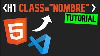 🧡como Usar CLASS en HTML - Visual Studio Code
