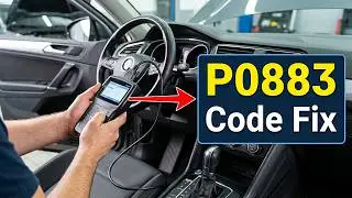 How To Fix P0883 Code - TCM Power Input Signal High Voltage Diagnosis And Repair