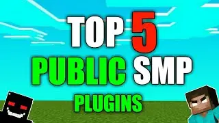 Top 5 Plugins For Your PUBLIC SMP || Best Plugins For Public Smp || Minecraft..