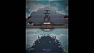 Akainu vs Kaido