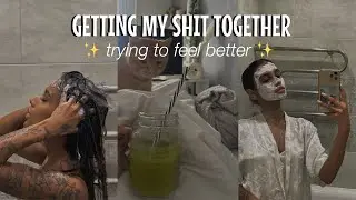 getting my life together 🧘🏽‍♀️cleaning up + rethinking my decisions
