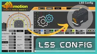 Lynxmotion Smart Servo Configuration (LSS Config for Beginners)