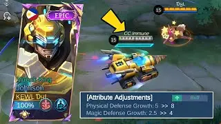 MOONTON THANK YOU! JOHNSON REVAMPED EPIC SKIN WRECK KING GAMEPLAY!!😱 (Back To Meta!!)