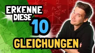 Gleichungen in Abi: Erkennst Du diese 10 Gleichungen? | MATHE ABI 2024