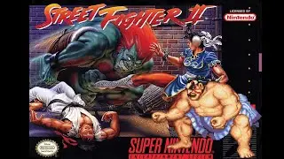 Street Fighter II SNES [Playthrough] E. Honda Hardest Difficulty