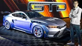 FIRST LOOK AT THE NEW FORD MUSTANG GTD SUPERCAR! - ONE TAKE