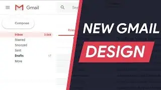 New Design Of Gmail  | How To Get It | New Features |  😁