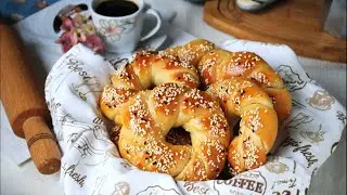 Turkish Açma buns / Açma simple recipe for airy buns for tea 🌟