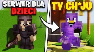 ZAGRAŁEM na SERWERZE DLA DZIECI w MINECRAFT...