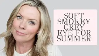Soft Smokey Grey Eye for Summer