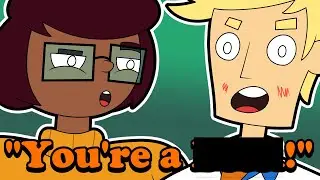 This is basically the Velma cartoon (animation)