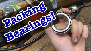 How To Hand Pack Wheel Bearings With Grease