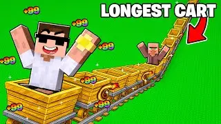I Built the FASTEST and LONGEST CART in Roblox...