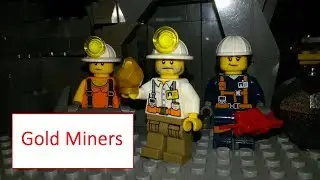 Lego city gold mine