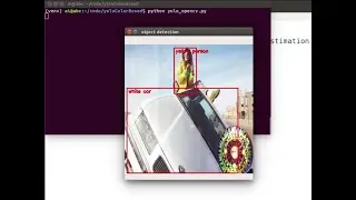 Color estimation of detected object using YOLO Python || OpenCV based color Detection || AiSangam
