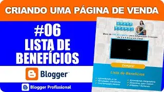 Manual [BENEFÍCIOS] Template Página de Vendas - Blogger Profissional