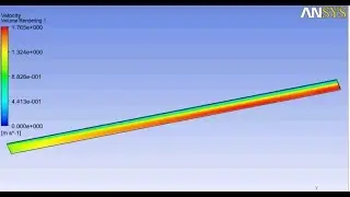 ANSYS Fluent: Laminar Pipe Flow Post Processing (streamline, path line, velocity profile)