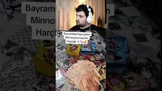 Sizce orda kaç para var? 😱 #kubilaycan #bayramharçlığı #kaçpara #tepki #youtubeshorts #clickbait