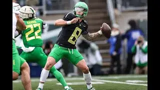Oregon Ducks Dillon Gabriel talks about the 'fast dudes' out there
