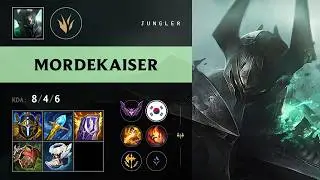 Mordekaiser Jungle vs Lee Sin - KR Master Patch 26.12