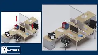 Tenda a rullo per uso antinfortunistico (anti COVID19) - Mottura Spa