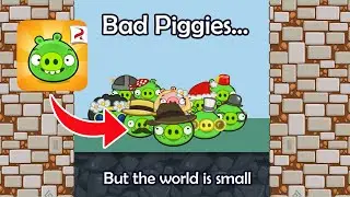 Survival in Bad Piggies, but the world is small...