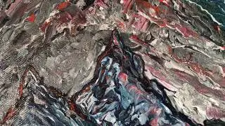 The place of power — Japan, mountains, Japanese landscape, Mountainscape intuitive art Miss da Vinci